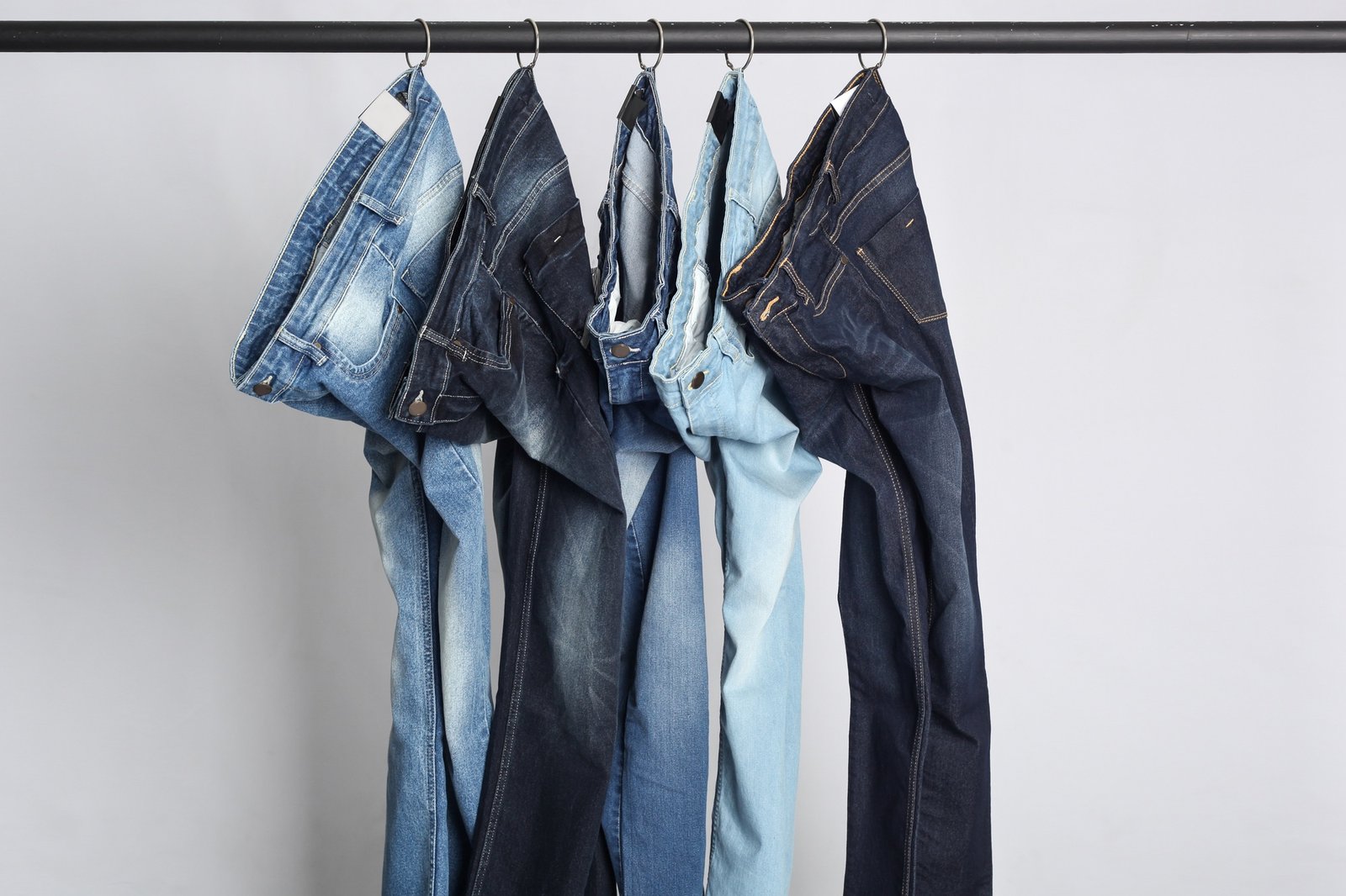 Hanged Blue Jeans